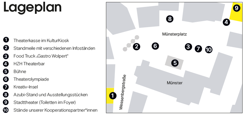 Lageplan Theaterfest