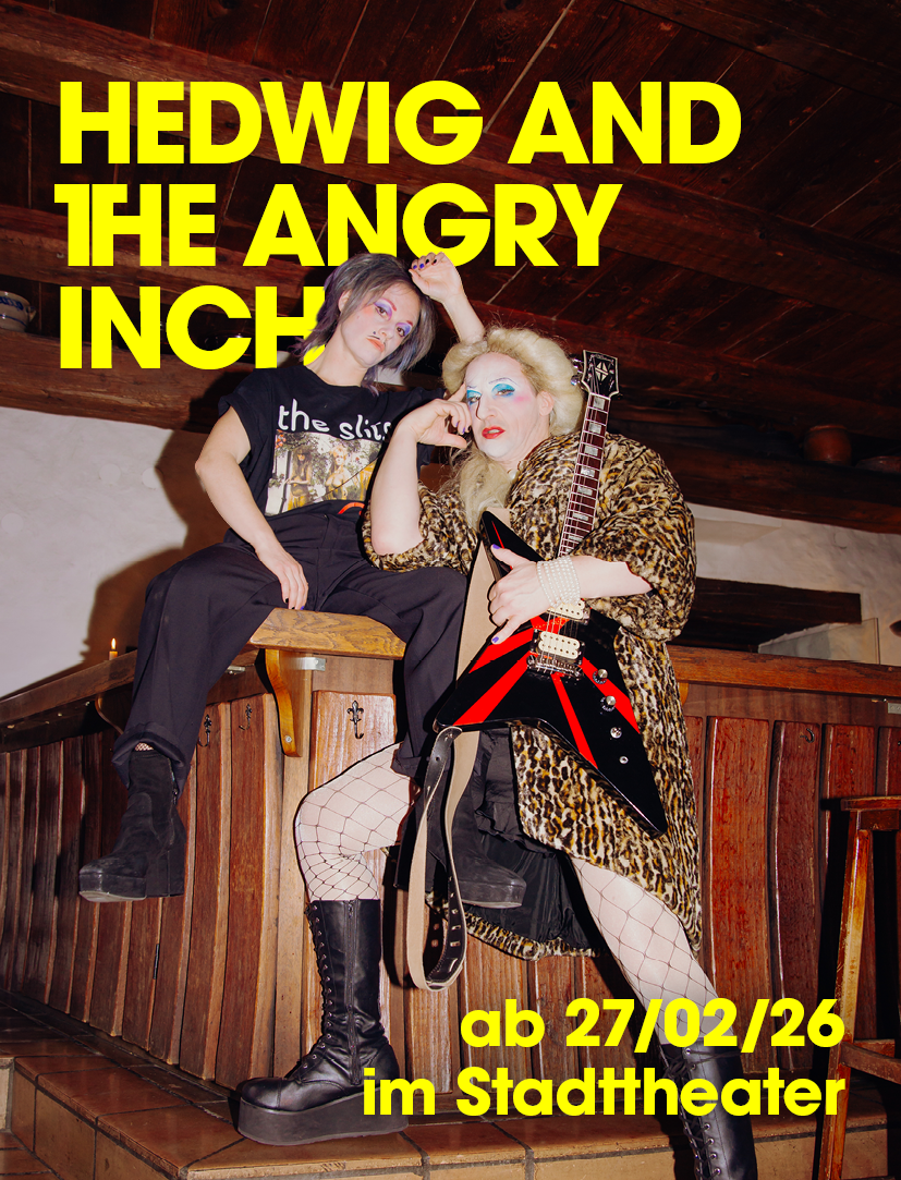 "Hedwig and the Angry Inch" ab 27.02.26 im Stadttheater
