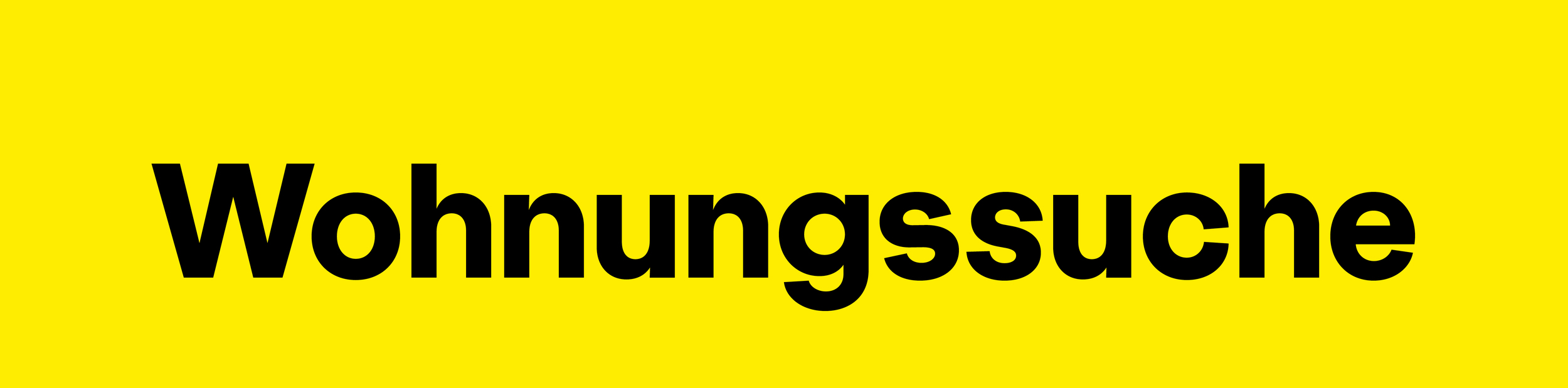 Wohnungsgesuche